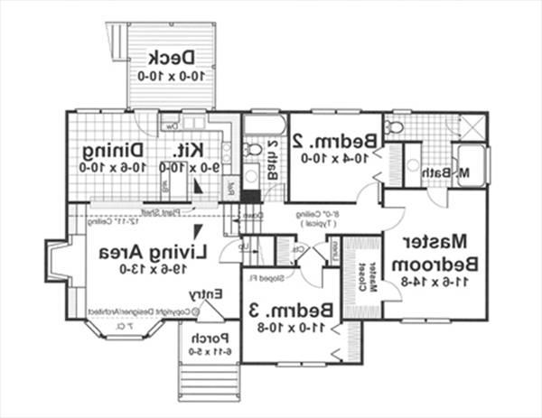 First Floor image of FOSTER House Plan